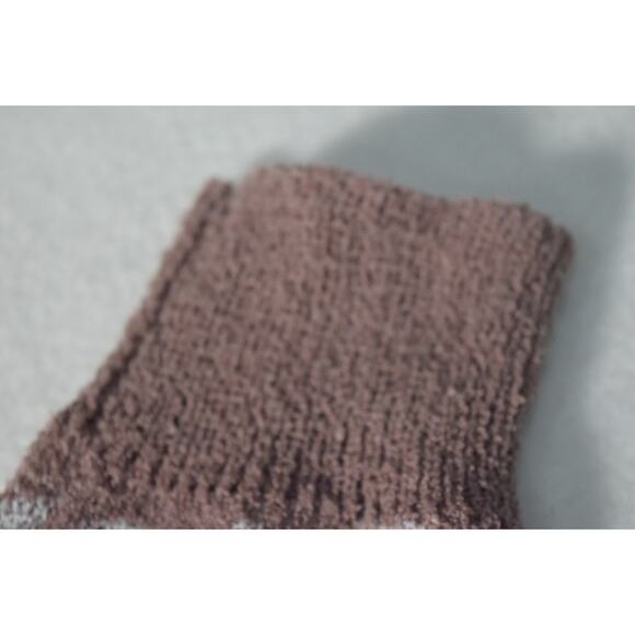 Listicle Women's Sz M Blush Brown Horseshoe Print Pullover Sweater Acrylic Blend - Picture 4 of 11